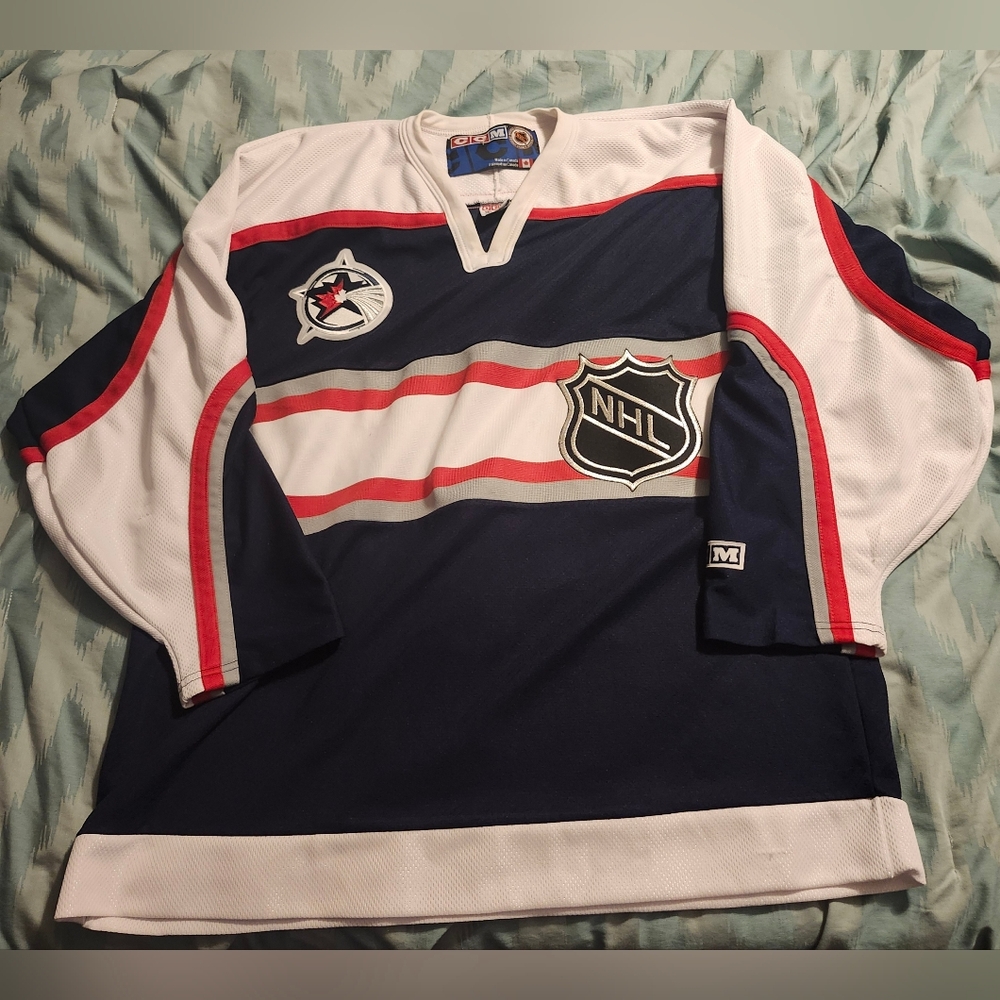 VTG NHL All Star Jersey CCM North‎ America All Stars 2000-2001 Men's Size Large